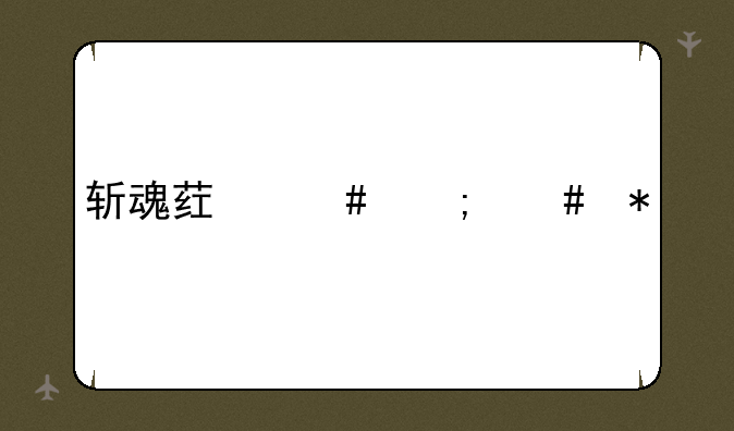 斩魂药师怎么加点