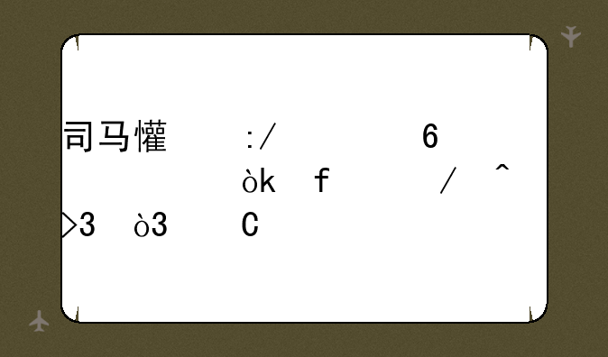 司马懿王者荣耀：智谋无双，运筹帷幄